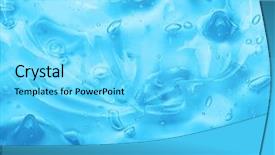  Presentation with texture - Slide set featuring elements health - texture background blue gel background and a arctic colored foreground