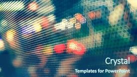  Presentation with urban design - Audience pleasing PPT theme consisting of texture background for your design backdrop and a ocean colored foreground