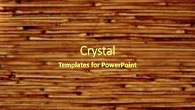  Presentation with bamboo - Theme enhanced with texture-bamboo-mat-of-brown background and a tawny brown colored foreground