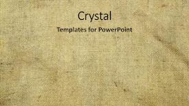  Presentation with old people play - Theme consisting of texture canvas - background old sack background and a coral colored foreground