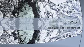  Presentation with green marble - Presentation enhanced with texture-of-a-green-marble background and a light blue colored foreground