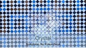  Presentation with mosaic - Slides having texture-of-a-mosaic-tile background and a light blue colored foreground