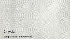  Presentation with diamonds - Slides having texture of a paper towel background and a light gray colored foreground