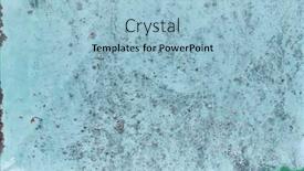  Presentation with metallic - Presentation featuring texture-of-a-rusty-metallic background and a light blue colored foreground