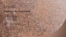  Presentation with metallic - PPT theme featuring texture-of-a-rusty-metallic background and a coral colored foreground