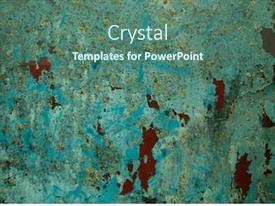 Rust Texture Of An Old Metal PPT template 8 | CrystalGraphics