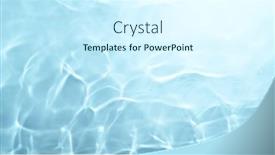  Presentation with abstract blue texture - Slides enhanced with texture-of-blue-water-surface background and a cool aqua colored foreground