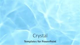  Presentation with abstract blue texture - Slide set having texture-of-blue-water-surface background and a arctic colored foreground