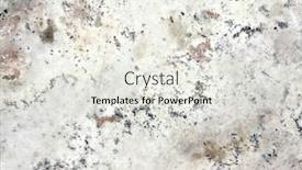  Presentation with granite - PPT theme with texture of granite of light grey color background and a sky blue colored foreground