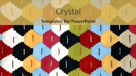  Presentation with wool - Cool new PPT layouts with texture-of-iranian-traditional-handmade backdrop and a yellow colored foreground