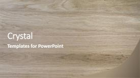  Presentation with wood texture - Slide deck having texture of oak background background and a coral colored foreground