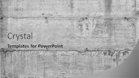  Presentation with concrete - Beautiful PPT layouts featuring texture-of-old-dirty-concrete backdrop and a light gray colored foreground