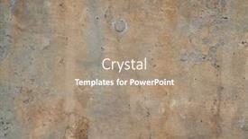  Presentation with concrete wall grunge concrete - Presentation theme featuring texture-of-old-gray background and a coral colored foreground