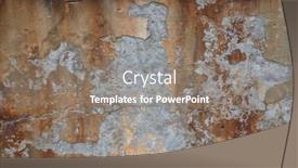  Presentation with concrete wall grunge concrete - Theme featuring texture-of-old-gray background and a gray colored foreground