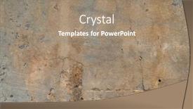  Presentation with concrete wall grunge concrete - Slide set having texture-of-old-gray background and a coral colored foreground