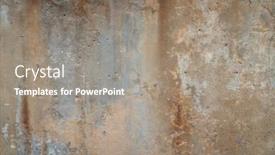  Presentation with concrete wall grunge concrete - PPT theme with texture-of-old-gray background and a gray colored foreground