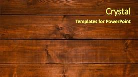  Presentation with wood planks - Beautiful theme featuring texture of rustic wooden planks backdrop and a tawny brown colored foreground