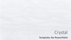  Presentation with snow - Presentation design consisting of texture-of-snow-covered-ground and a white colored foreground