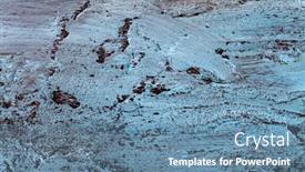  Presentation with concrete - Audience pleasing slides consisting of texture-of-the-concrete-wall backdrop and a teal colored foreground