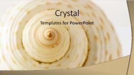  Presentation with sea shell - Colorful PPT theme enhanced with texture of the sea shell backdrop and a lemonade colored foreground
