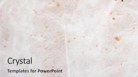  Presentation with baking - Presentation theme enhanced with texture of used baking paper background and a light gray colored foreground