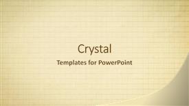  Presentation with vintage paper - Colorful PPT theme enhanced with texture of vintage squared paper backdrop and a cream colored foreground