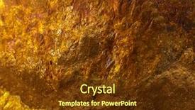  Presentation with rock stone - PPT theme having texture rock stone surface granite background and a tawny brown colored foreground