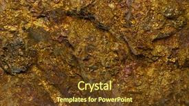  Presentation with rock stone - Audience pleasing slide set consisting of texture rock stone surface granite backdrop and a tawny brown colored foreground