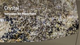  Presentation with rock stone - Amazing presentation theme having texture rock stone surface granite backdrop and a tawny brown colored foreground