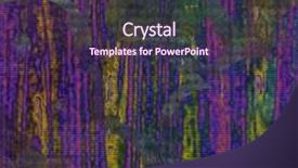  Presentation with graffiti - PPT theme with texture stylised under a old graffiti background and a tawny brown colored foreground