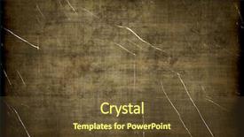  Presentation with old film - Beautiful presentation theme featuring texture with old film background backdrop and a tawny brown colored foreground