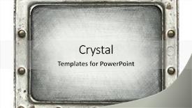  Presentation with frame - Slides with texture with screws and frame background and a light gray colored foreground