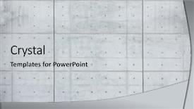  Presentation with concrete - Amazing PPT layouts having texture with seams and dimples backdrop and a light gray colored foreground
