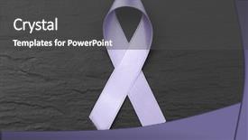  Presentation with epilepsy - Slide deck having textured background cancer and epilepsy background and a dark gray colored foreground