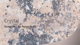  Presentation with industrial concrete - PPT theme featuring textured-industrial-background-grungy-concrete background and a light gray colored foreground