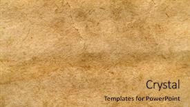  Presentation with old brown paper texture - Presentation theme having textured paper with tattered edge background and a  colored foreground