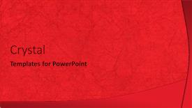  Presentation with rough - Presentation theme consisting of textured-red-paper-with-rough background and a  colored foreground