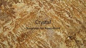  Presentation with sandstone - Beautiful slide set featuring textured sandstone background 2 backdrop and a gold colored foreground