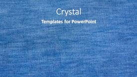  Presentation with jeans denim - Theme featuring textured-striped-blue-jeans-denim background and a teal colored foreground