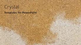  Presentation with wall - PPT theme having textured-yellow-wall-with-moisture background and a coral colored foreground