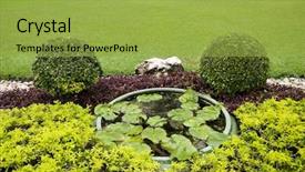  Presentation with thai temple - Beautiful PPT layouts featuring thai king royal - details of park in grand backdrop and a  colored foreground