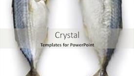  Presentation with thai - Presentation enhanced with thai-steamed-short-mackerel-islated background and a light gray colored foreground