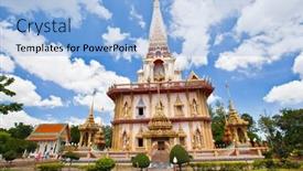  Presentation with thai temple - 