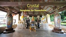  Presentation with ayutthaya - Cool new slides with thailand-ayutthaya-beautiful-atmosphere backdrop and a tawny brown colored foreground