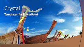  Presentation with thailand - Colorful presentation design enhanced with thailand beach on tropical island beautiful travel background of asia coast backdrop and a ocean colored foreground