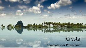  Presentation with thailand - Presentation design with thailand phi phi island hot background and a  colored foreground