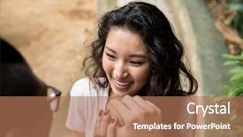  Presentation with asian - PPT theme enhanced with student engagement - young asian couple enjoying background and a  colored foreground