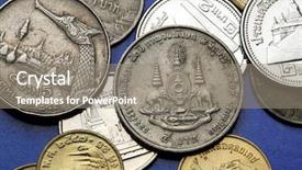  Presentation with royal - Audience pleasing presentation theme consisting of thailand the royal golden jubilee backdrop and a gray colored foreground