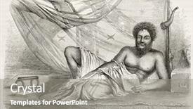  Presentation with king queen bishop - Colorful PPT layouts enhanced with thakombau king of fiji islands backdrop and a  colored foreground