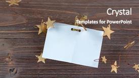  Presentation with gifts - Presentation design featuring thank attention - different gifts for christmas christmas background and a dark gray colored foreground